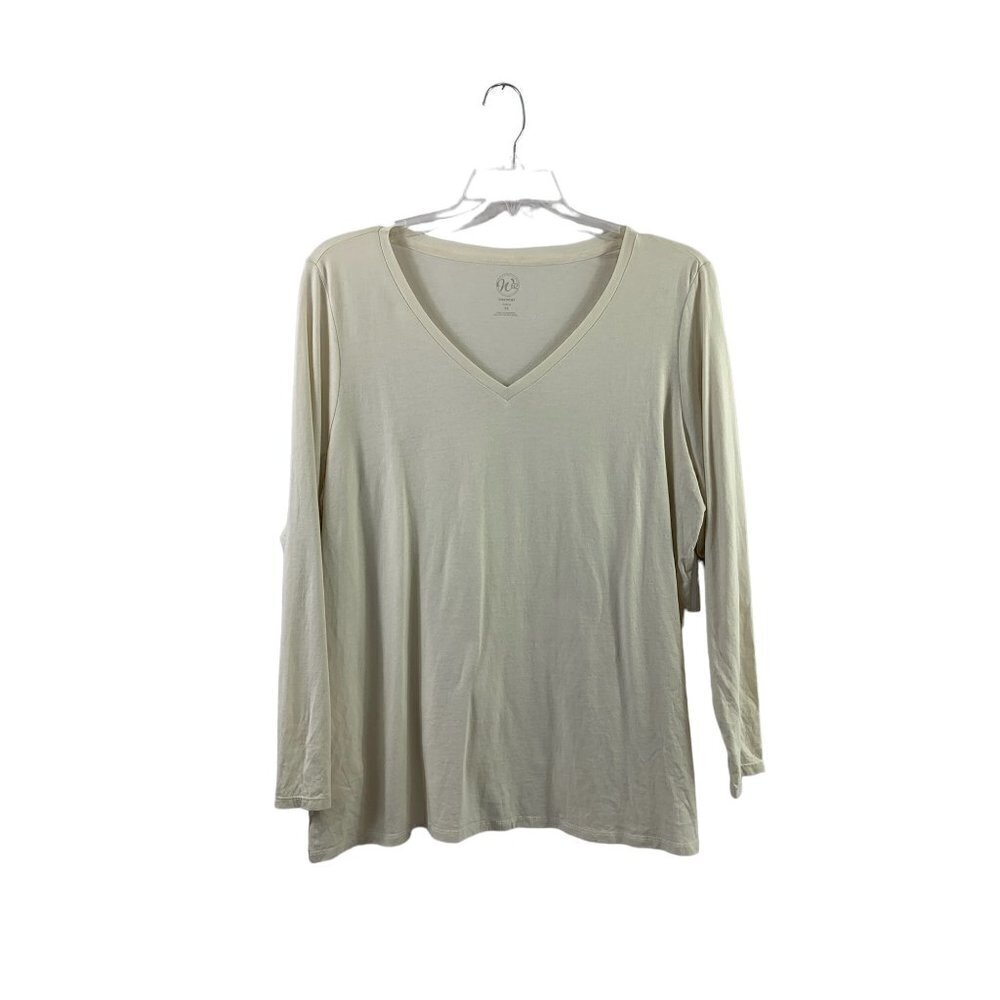 Westport Women's Cream Long Sleeve Top